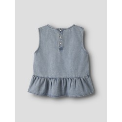 NAME IT Kids Rain denim top - Special Blue Grey Denim
