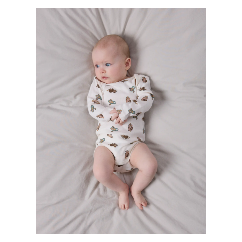 NAME IT Baby Body 3-pak - Jet Stream
