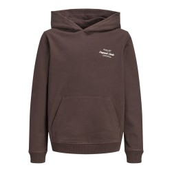 JACK & JONES JUNIOR Norrebro Typo Hoodie - Java