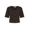 JDY Astra 3/4 ærmet cardigan - Coffee Bean