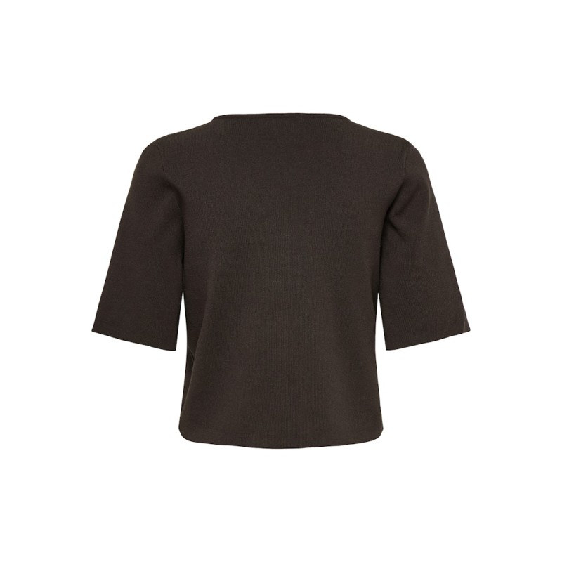 JDY Astra 3/4 ærmet cardigan - Coffee Bean