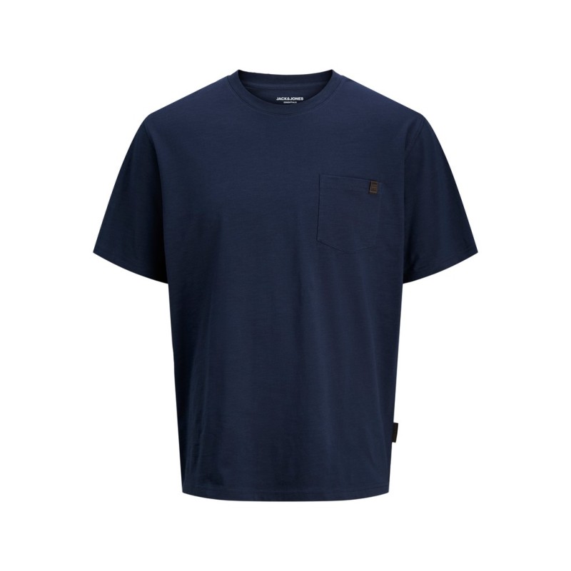 JACK & JONES PLUs Dover kortærmet T-shirt - Navy Blazer