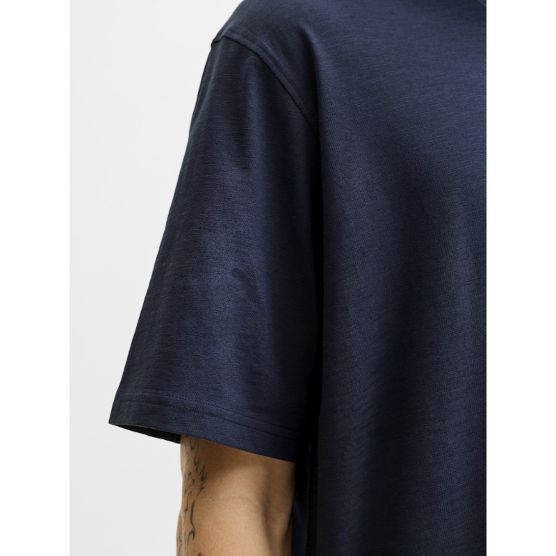 JACK & JONES PLUs Dover kortærmet T-shirt - Navy Blazer