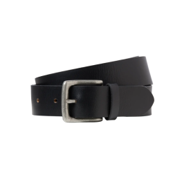 JACK & JONES Soul læder bælte - Sort