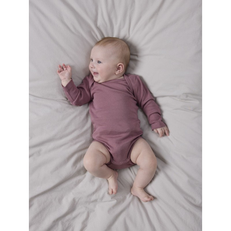 NAME IT Baby Body 3-pak Violetflower - Violet Ice