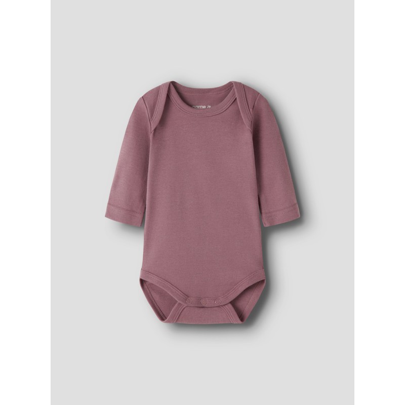 NAME IT Baby Body 3-pak Violetflower - Violet Ice
