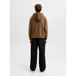 JACK & JONES Junior Soho Hoodie - Cocoa
