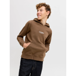 JACK & JONES Junior Soho Hoodie - Cocoa