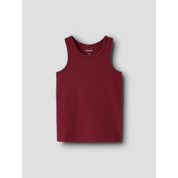 NAME IT MINI pige - Tank top 2-pak Cutie Heart - Parfait Pink