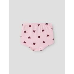 NAME IT MINI pige - Tights 3-pak Cutie Hearts -  Parfait Pink