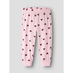 NAME IT Mini Pyjamassæt Cutie Hearts - Parfait Pink