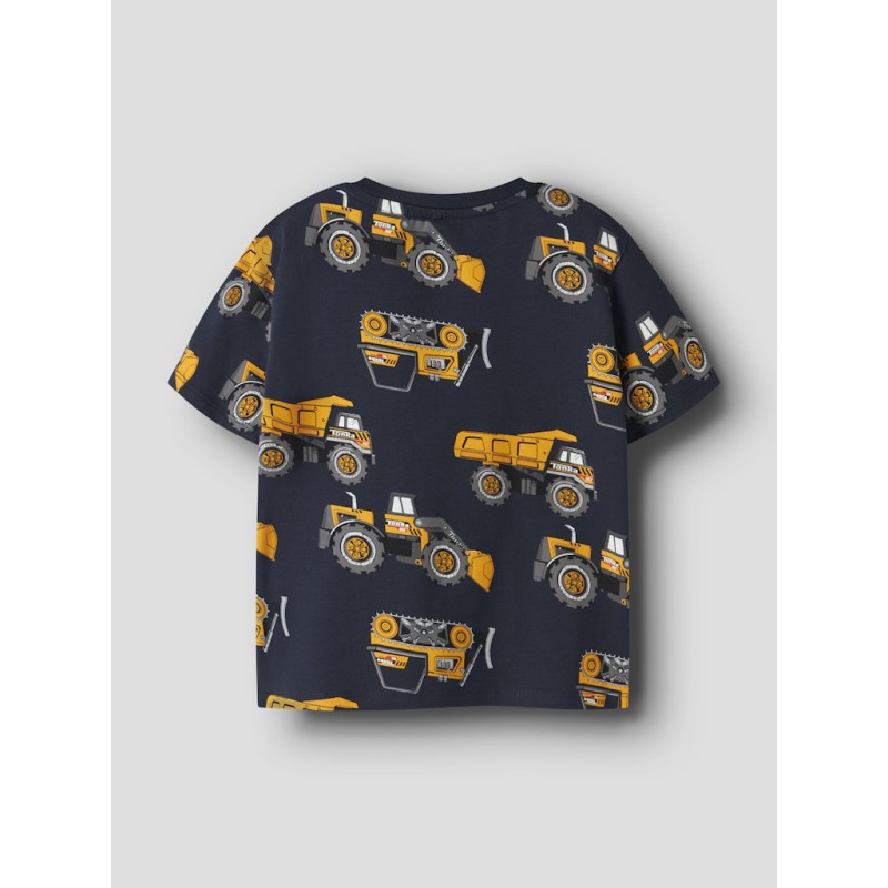 NAME IT Mini Jimmy Tonka kortærmet T-shirt - Navy Blazer
