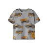 NAME IT Mini Jimmy Tonka kortærmet T-shirt - Grey Melange