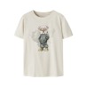 NAME IT Kids Legu kortærmet T-shirt - Antique White