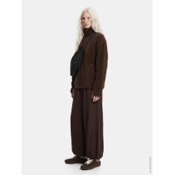 PIECES Sadia Teddy jakke - Hot Fudge
