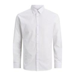 JACK & JONES Junior Langærmet skjorte - Hvid