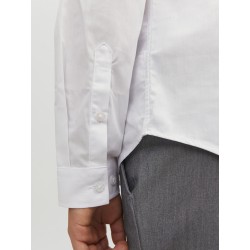 JACK & JONES Junior Langærmet skjorte - Hvid