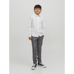JACK & JONES Junior Langærmet skjorte - Hvid