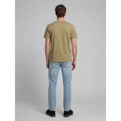 JJ REBEL Felix kortærmet T-shirt - Khaki