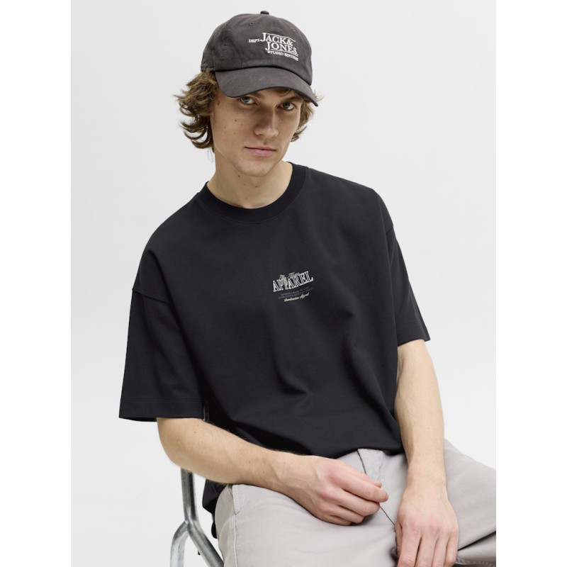 JACK & JONES Barron Studio T-shirt - Sort