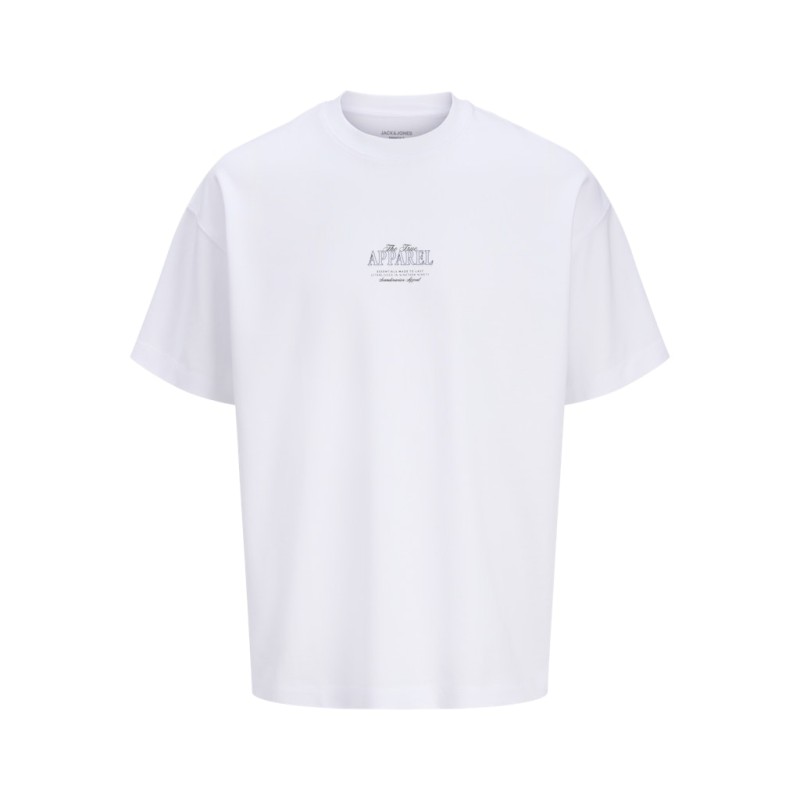 JACK & JONES Barron Studio T-shirt - Hvid
