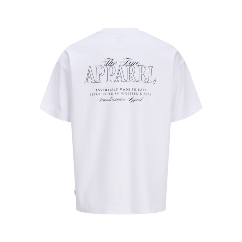 JACK & JONES Barron Studio T-shirt - Hvid