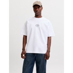 JACK & JONES Barron Studio T-shirt - Hvid