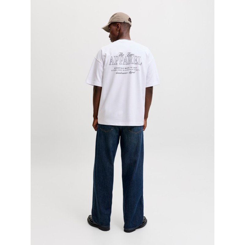 JACK & JONES Barron Studio T-shirt - Hvid