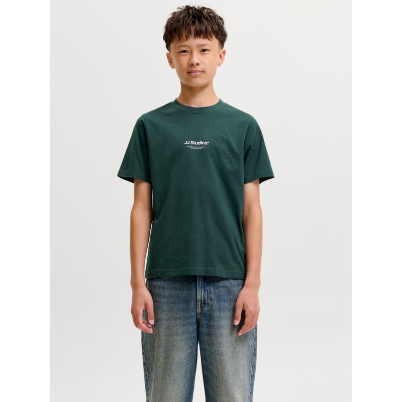 JACK & JONES Junior Soho S/S T-shirt - Scarab