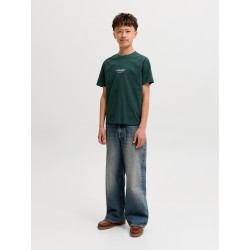 JACK & JONES Junior Soho S/S T-shirt - Scarab