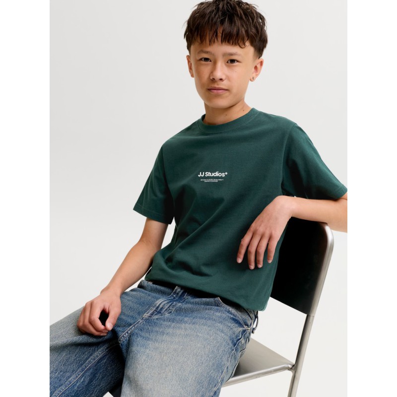 JACK & JONES Junior Soho S/S T-shirt - Scarab