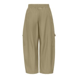 ONLY Ayana barrel cargo bukser - Olive Gray