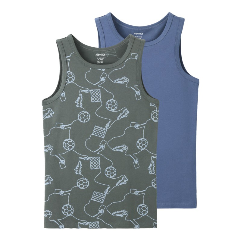 NAME IT Mini Tank top 2-pak Kick Off - Urban Chic