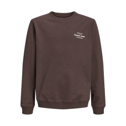 JACK & JONES Junior Norrebro Typo Sweatshirt - Java