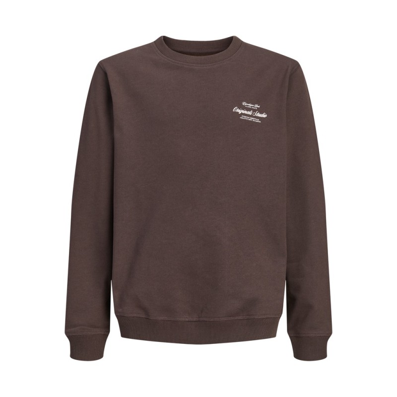 JACK & JONES Junior Norrebro Typo Sweatshirt - Java