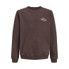 JACK & JONES Junior Norrebro Typo Sweatshirt - Java