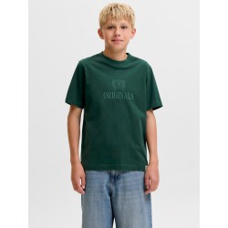 JACK & JONES Junior Frederiksberg Monogram T-shirt - Pine Grove