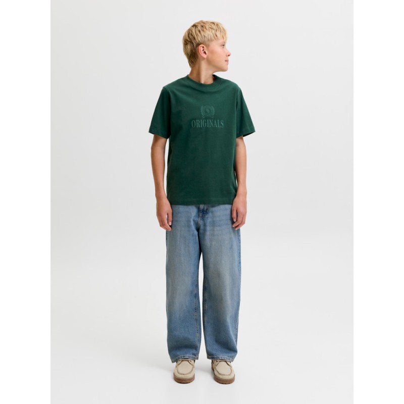 JACK & JONES Junior Frederiksberg Monogram T-shirt - Pine Grove