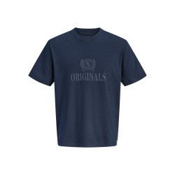 JACK & JONES Junior Frederiksberg Monogram T-shirt - Sky Captain