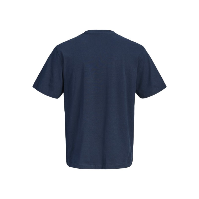 JACK & JONES Junior Frederiksberg Monogram T-shirt - Sky Captain