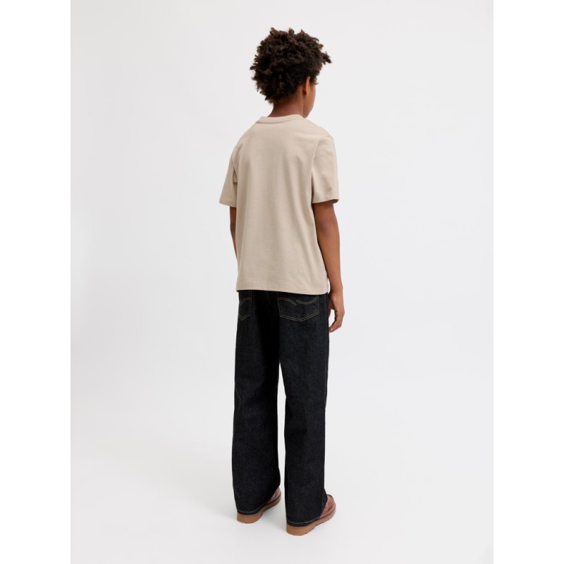 JACK & JONES Junior Frederiksberg Monogram T-shirt - Feather Gray