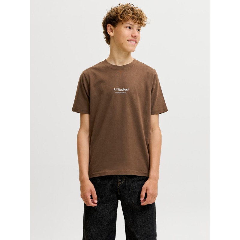 JACK & JONES Junior Soho S/S T-shirt - Cocoa