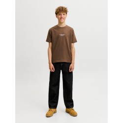 JACK & JONES Junior Soho S/S T-shirt - Cocoa