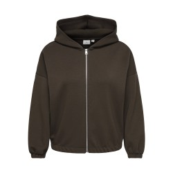 ONLY CARMAKOMA Carlett lynlås hoodie - Bracken