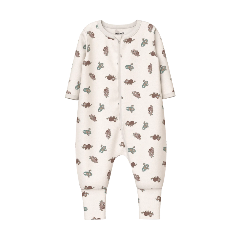 NAME IT Baby Natdragt 2-pak - Jet Stream / Sesame
