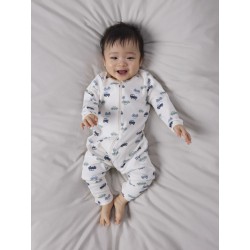 NAME IT Baby Natdragt 2-pak biler - Jet Stream / Ashley Blue