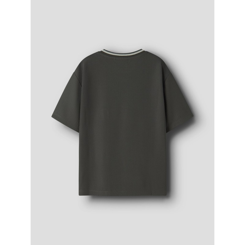 NAME IT Kids Milas kortærmet T-shirt - Peat