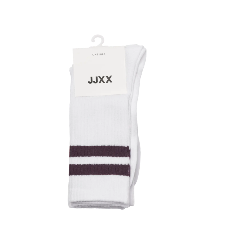 JJXX Kids Basic Tennis strømper 3-pak - Hvid