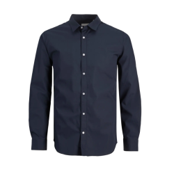 JACK & JONES Junior Langærmet skjorte - Navy Blazer