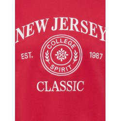 JDY Mesa langærmet sweatshirt - Racing Red